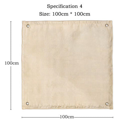 Disassemble Garden Backyard Heating Mesh Stainless Steel Outdoor Camping Campfire Fire Rack Foldable Mesh Fire Pit BBQ Tools Hot