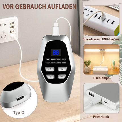 EMS Foot Massager Mat Electric Pad Blood Muscle Circulation Relief Pain LED USB