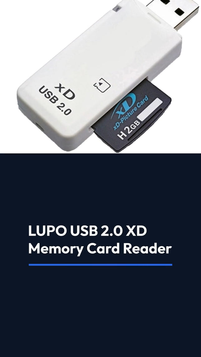 XD Picture Card Reader USB 2.0 Memory Adapter for Olympus Fuji Cameras