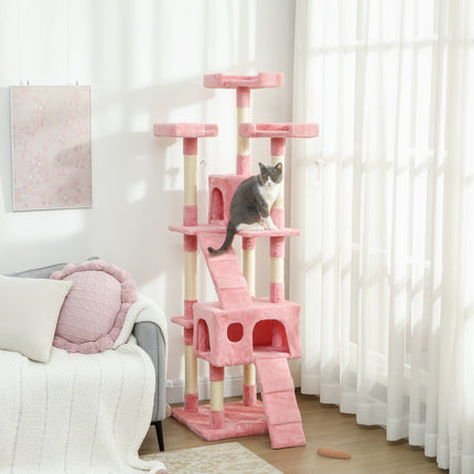 Cat Tree Kitty Activity Play Centre, Scratching Scratcher, 173Cm
