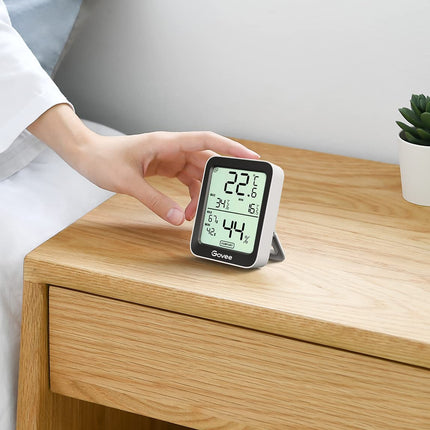Govee Room Thermometer Hygrometer, Bluetooth Digital Indoor Humidity Meter With