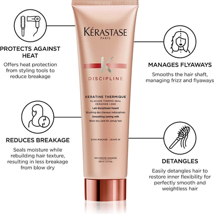 K’Rastase Discipline Keratin Thermique Glacage Thermo-Seal 150Ml