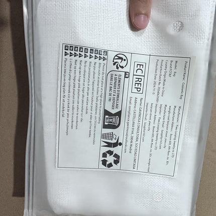 Nightmare Christmas Merch Harlequin Demon Embroidered Makeup Bag Horror Character Merch Halloween Movie Gift (H Demon 1993 UK)