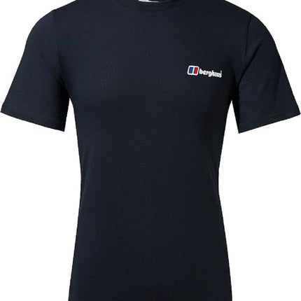 Mens Berghaus T Shirt Organic 100% Cotton Classic Logo Crew Neck Tee