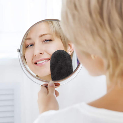 Makeup Remover Mitten Microfibre Face Cloth Reusable Soft Facial Cleansing Gloves for All Skin Types 13Cm X 10Cm 3 Pack Darkgrey