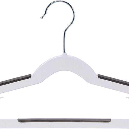 Plastic Kids Hangers, 30-Pack, White