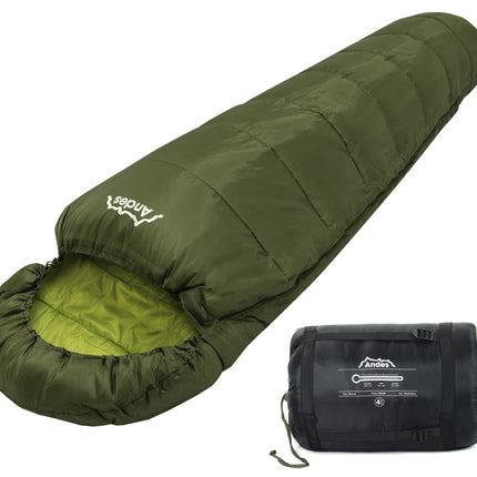 Andes Nevado 400 4 Season 400 XL Camping Hiking Mummy Sleeping Bag