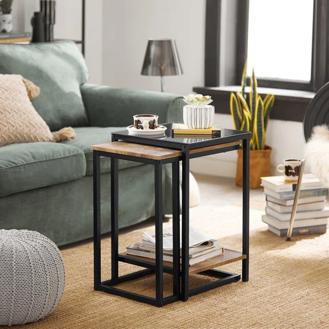 Gemi Frame Coffee Table with Storage
