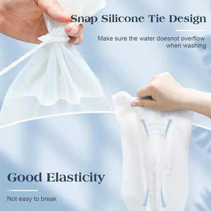 Makeup Brush Cleaner, Silicone Makeup Sponge Cleaning Bag with Mesh Laundry Bags to Effectively Clean and Dry Makeup Sponge, Powder Puff, Brush