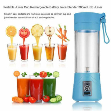 Portable 380ML Mixer Rechargeable USB Juicer Fruit Blender Shaker *PROMO*