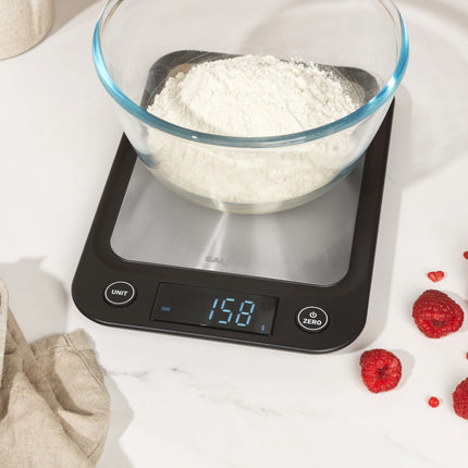 Salter Digital Kitchen Scale Ultra Slim Electronic Food Scale Cooking & Baking