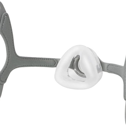 Silicone Gel Mask for Sleep with Free Adjustable Headgear Frame-Free for Night (L)