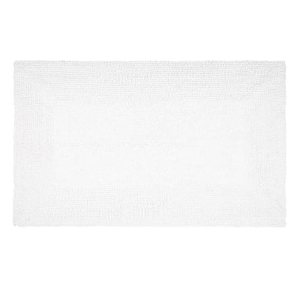 Bamboo Bath Rug in Pure White
