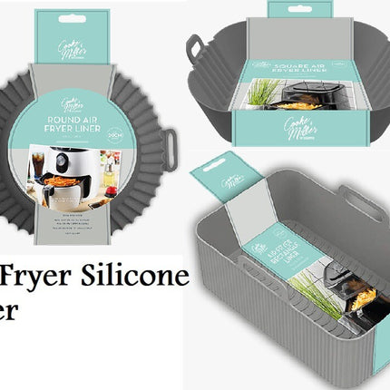 Air Fryer Silicone Liner Reusable Non Stick Available in Different Sizes
