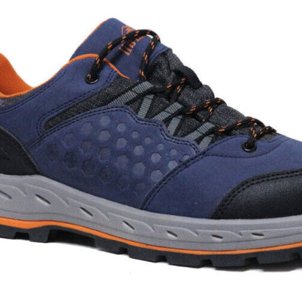 MENS WATERPROOF HIKING TRAIL MEMORY FOAM WALKING ANKLE TRAINERS SHOES BOOTS SZ