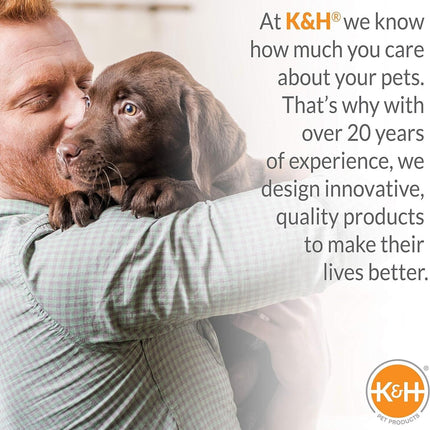 Warm Heated Dog Bed K&H Pet Products Medium Electric Blanket Dog Bed Thermo Nest