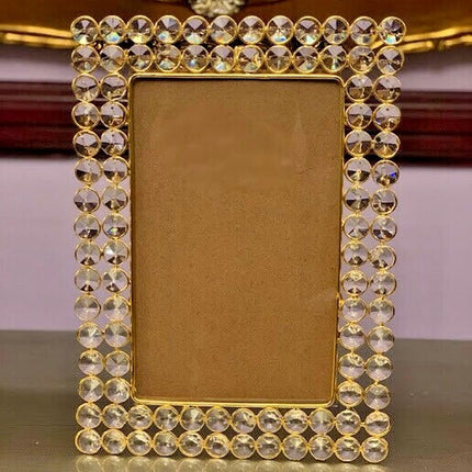 Photo Frames Crystal Embedded, Rectangle Shaped, Elegant