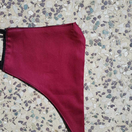 Long Beard Face Mask Red Colour Protection Mask Protection Mask PPE Mask