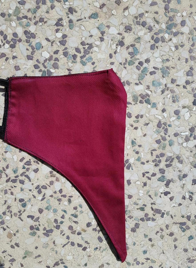 Long Beard Face Mask Red Colour Protection Mask Protection Mask PPE Mask