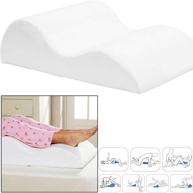 Memory Foam High Density Leg Foot Rest Raise Support Sex Position Pillow Cushion