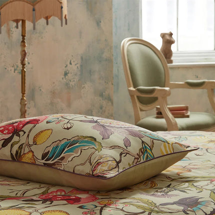 Cotton Floral Duvet Cover Set with Pillowcases