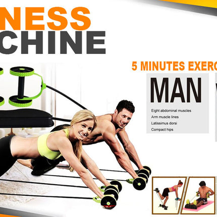 Ab Wheel Abdominal Exercise All in One Slimming Trainer at Home Gym