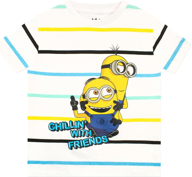 Boys Top and Shorts Set Blue 9-10 Years