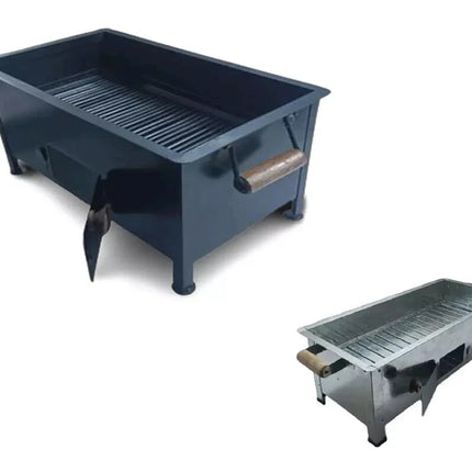 Traditional Portable Charcoal BBQ Grill ANGITHI Picnic Camping Outdoor Barbecue