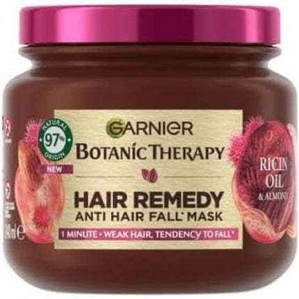 Botanic Therapy Ricin Oil & Almond Hair Mask, 340Ml