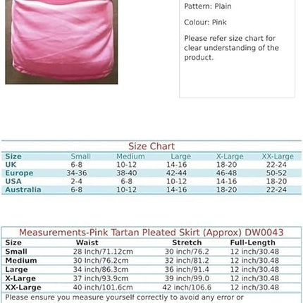 UK Womens Mini Pink Skirts Smooth Lycra Glossy Bodycon Skirt Party Clubwear