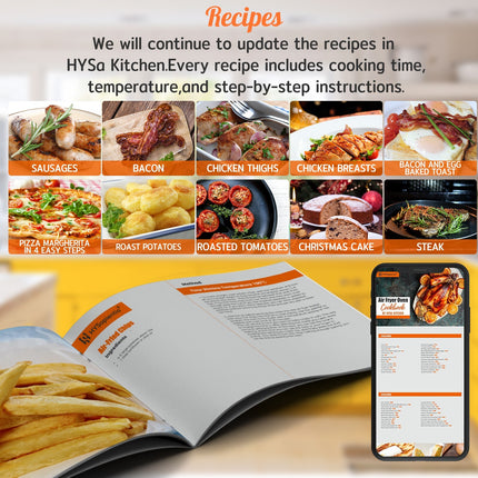 24L Air Fryer Oven with Rotisserie Digital Knob 1800W 10In1 Airfryer