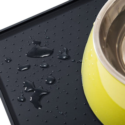 Large Pet Puppy Silicone Waterproof Feeding Food Mat Dog Non Slip Bowl Placemat