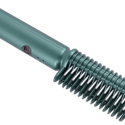 Hair Straightening Brush, Portable Cordless Straightening Comb Evenly Quickly Heating anti Scald USB Rechargeable Hair Styling Tool, Perfect for Home, Travel, Salon Use