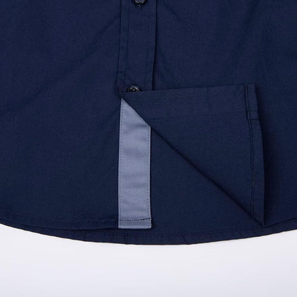 Boys Dress Shirt with Adjustable Bow Tie Short Sleeve Shirts Collared Tops