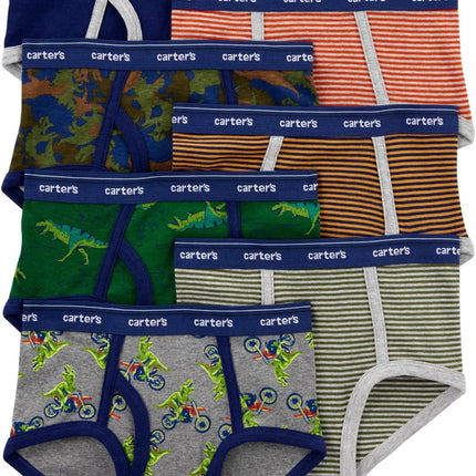 Little Boys Cotton Briefs 7 Pack