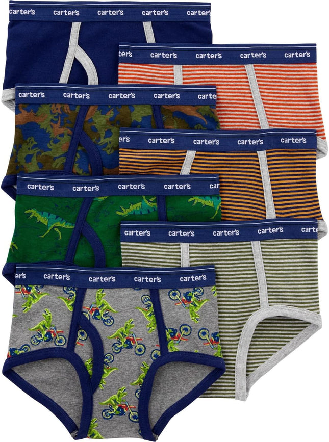 Little Boys Cotton Briefs 7 Pack
