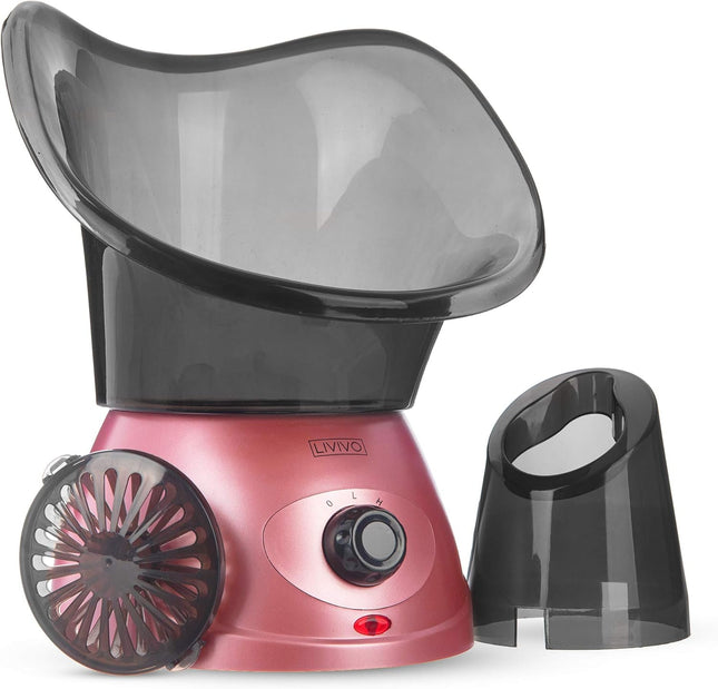 Electric Spa Pores Steam Sprayer Skin Sauna Beauty Facial Face Mist Thermal Steamer Clean Saloon Rose Gold