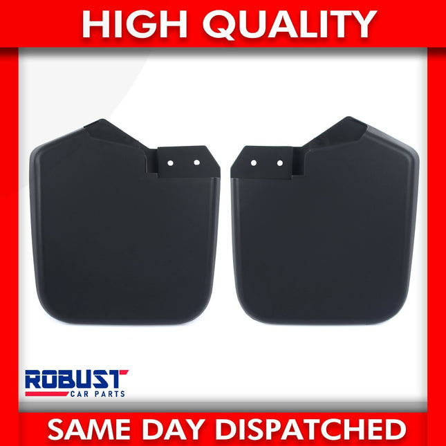 A PAIR of FRONT MUDFLAPS GUARDS for FORD TRANSIT CUSTOM 1915641 (2012-ONWARDS)