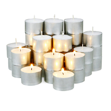 Tea Lights 8 Hour Long Burn Night Light Candles Unscented Tealights 50 /100 /600