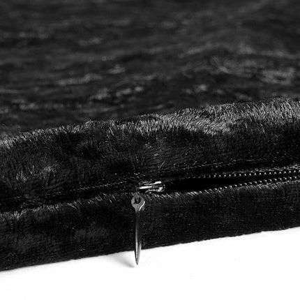 Sienna Crushed Velvet Set of 4 X Cushion Covers Case Plain Sofa Luxury 18" X 18"