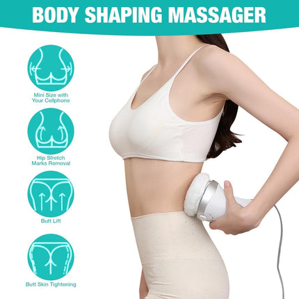 Massager Tool Body Sculpting Machine Lymphatic Drainage Massager 3 Washable Pads