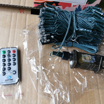 Outdoor Fairy Lights 33M 280 LED Christmas Tree Lights Plug in 8 Modes W Remote