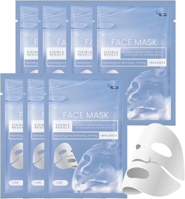 Collagen Face Mask Beauty - Face Mask Set - Collagen Mask Overnight - Tender Hydrating Face Mask Skin Care Nourish - anti Aging Overnight