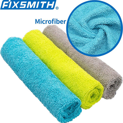 Microfibre Cloth- Pack of 50, Multifunctional Microfibre Towels,30X40Cm, Highly Absorbent Microfiber Duster Cloths for Kitchen, Lint-Free,Streak-Free Cleaning Cloths for Car
