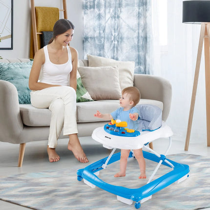 Toddler Activity Center Push Walker with 3 Adjustable Heights