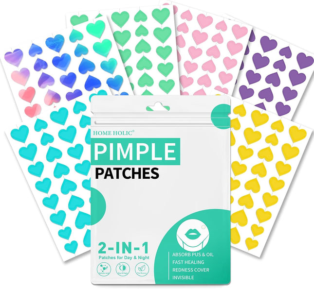 Pimple Patches Spot Patches Spot Stickers Acne Treatment Absorbing Cover Invisible Blemish Cover Acne Dots for Fast Acting Skincare