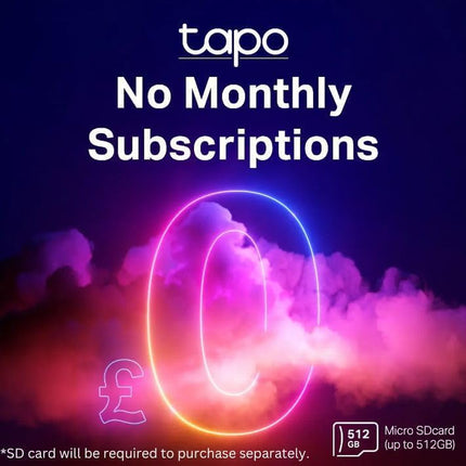 Tapo C100 1080P Indoor Camera, Wi-Fi Baby Monitor, Motion Detection, 2-Way Talk,