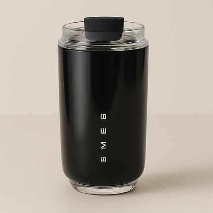 Smeg Coffee Mug Stainless Steel Travel Water Bottle Insulated Cup 8 Colors 240Ml