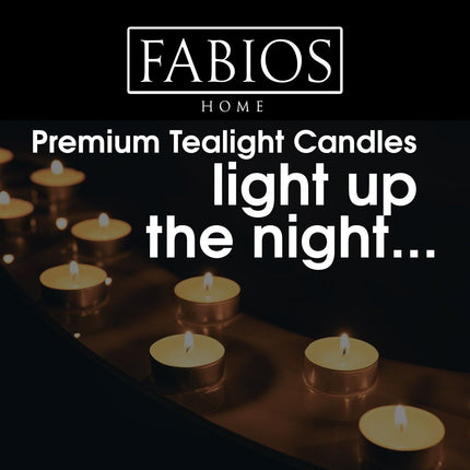 Tea Lights 8 Hour Long Burn Night Light Candles Unscented Tealights 50 /100 /600