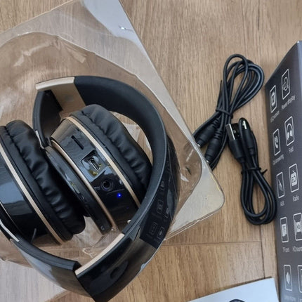 Powerful Bass Wireless over Ear Bluetooth 5.0 Headphones Deep Bass Headset